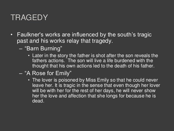 Barn burning william faulkner essay