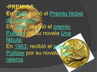 Williamfaulkner vaneyeslava trabajo