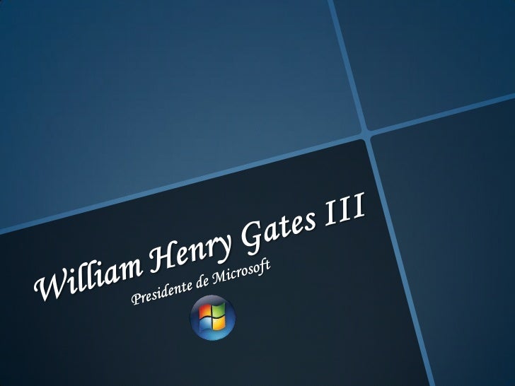 William henry gates iii