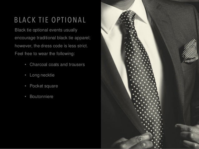 black tie vs white tie dress code