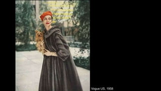 Vogue US, 1958
 