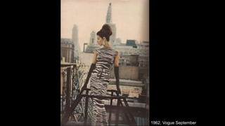1962, Vogue September
 