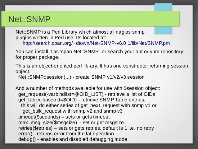 perl snmp get_request example Office executive resume sample.