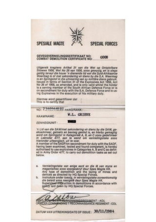 William leslie grieve sadf special forces combat demolitions certificate   the highest demolitions qualification attainable.jpg