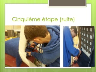 Cinquième étape (suite)
 