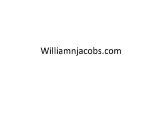 Williamnjacobs.com 