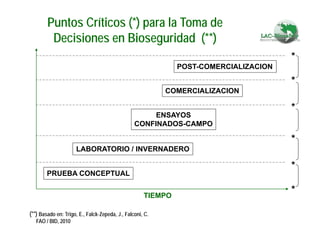 Fortaleciendo Capacidades para la Toma de Decisiones en Bioseguridad en Países Megabiodiversos: Megabiodiversos: El Proyecto LAC-Biosafety