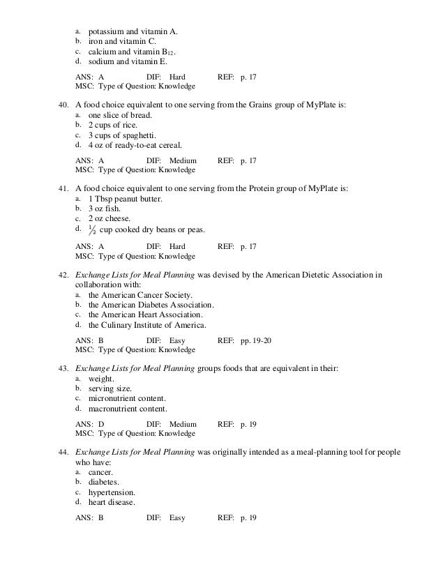 Williams Essentials of Nutrition and Diet Therapy 11th Edition Roth T…