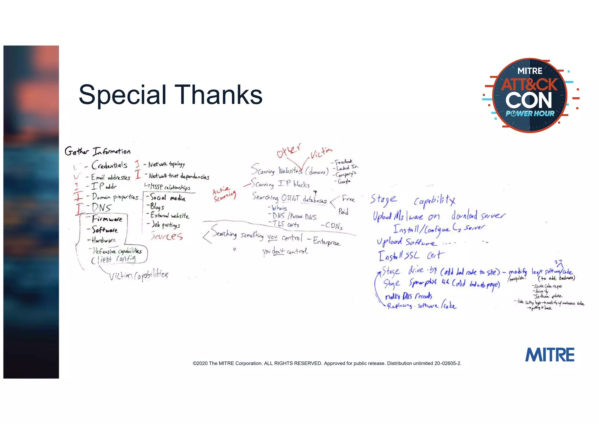 Putting the PRE into ATTACK