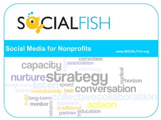 Social Media for Nonprofits www.SOCIAL FISH .org 