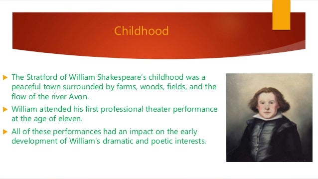 william shakespeare interests