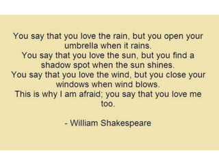 William shakespeare