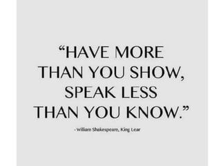 William shakespeare