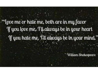 William shakespeare