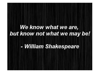 William shakespeare