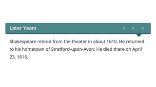 William shakespeare