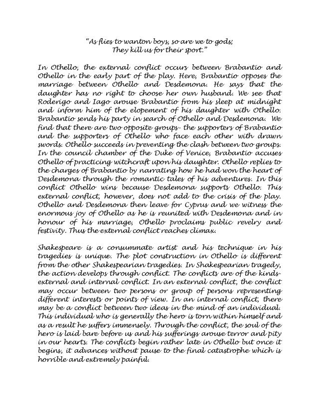 Othello victim essay