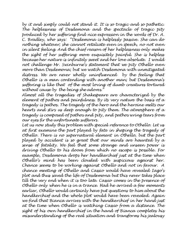 othello critical essays the tragedy
