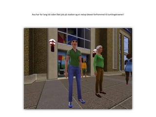 Ava har for lang tid siden fået job på stadion og er netop blevet forfremmet til tumlingetræner! 