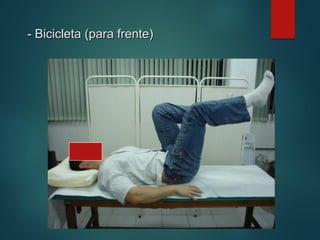 - Bicicleta (para frente)
 