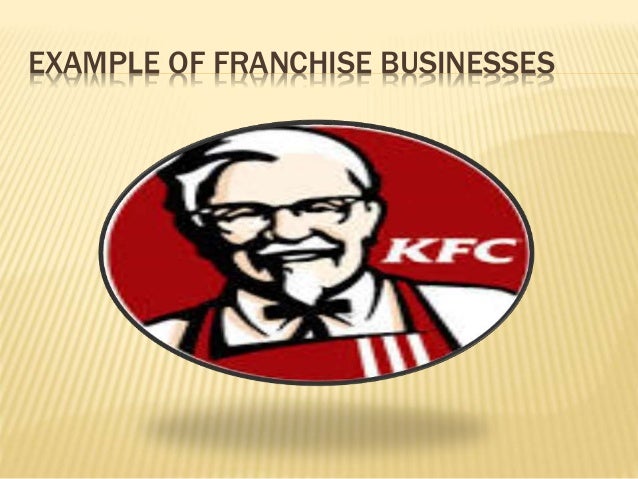 example of franchise