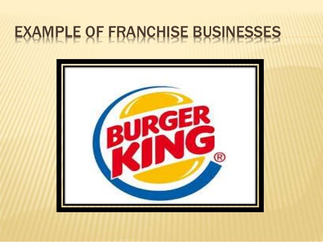 example of franchise