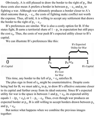 William spaniel game theory 101 the rationality of war | PDF