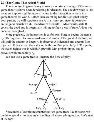 William spaniel game theory 101 the rationality of war | PDF