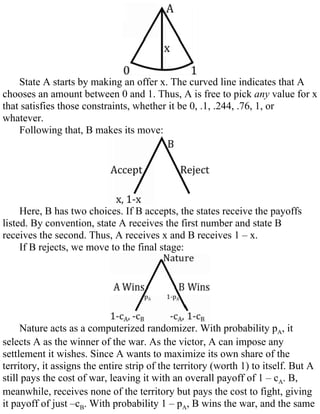 William spaniel game theory 101 the rationality of war | PDF