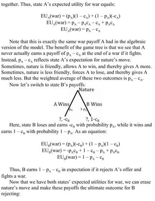 William spaniel game theory 101 the rationality of war | PDF