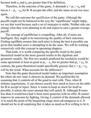 William spaniel game theory 101 the rationality of war | PDF
