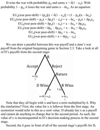 William spaniel game theory 101 the rationality of war | PDF