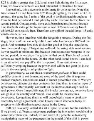 William spaniel game theory 101 the rationality of war | PDF