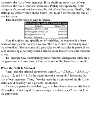 William spaniel game theory 101 the rationality of war | PDF