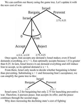 William spaniel game theory 101 the rationality of war | PDF