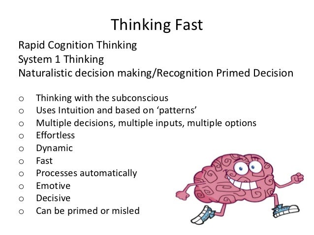 Recognition primed decision-making ppt presentation