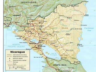 Mapa de Nicaragua
 