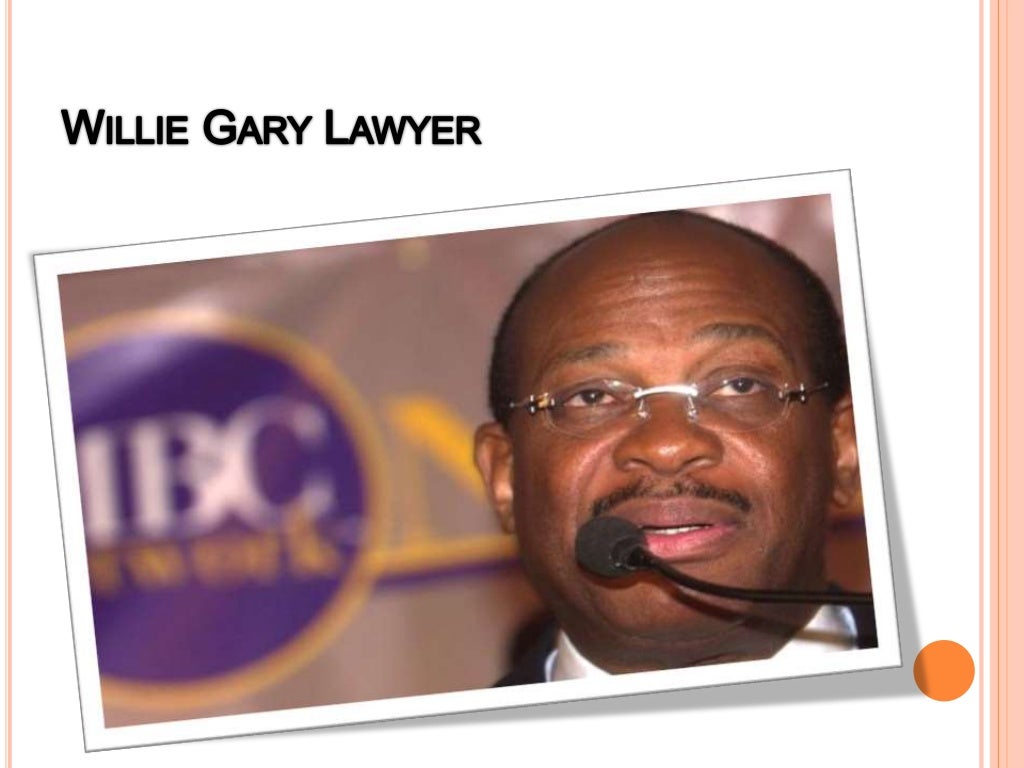 Attorney Willie Gary