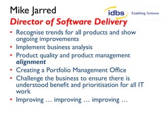 Rob Lambert
• NewVoiceMedia - a leading provider of true
cloud contact centre and voice solutions,
enabling businesses to deliver a personal
and unique customer experience quickly and
securely
• Service availability and security are critical
attributes of the cloud

• Guarantees 99.999% service availability
and publishes the performance of it's
services on the world's only cloud contact
centre Trust site.

 