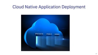 24
Cloud Native Application Deployment
 