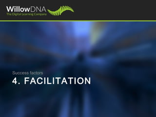 4. FACILITATION
Success factors
 