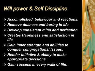 Will power | PPT