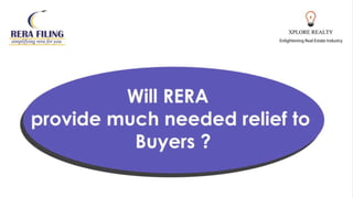 Will rera provide much needed relief to buyers?