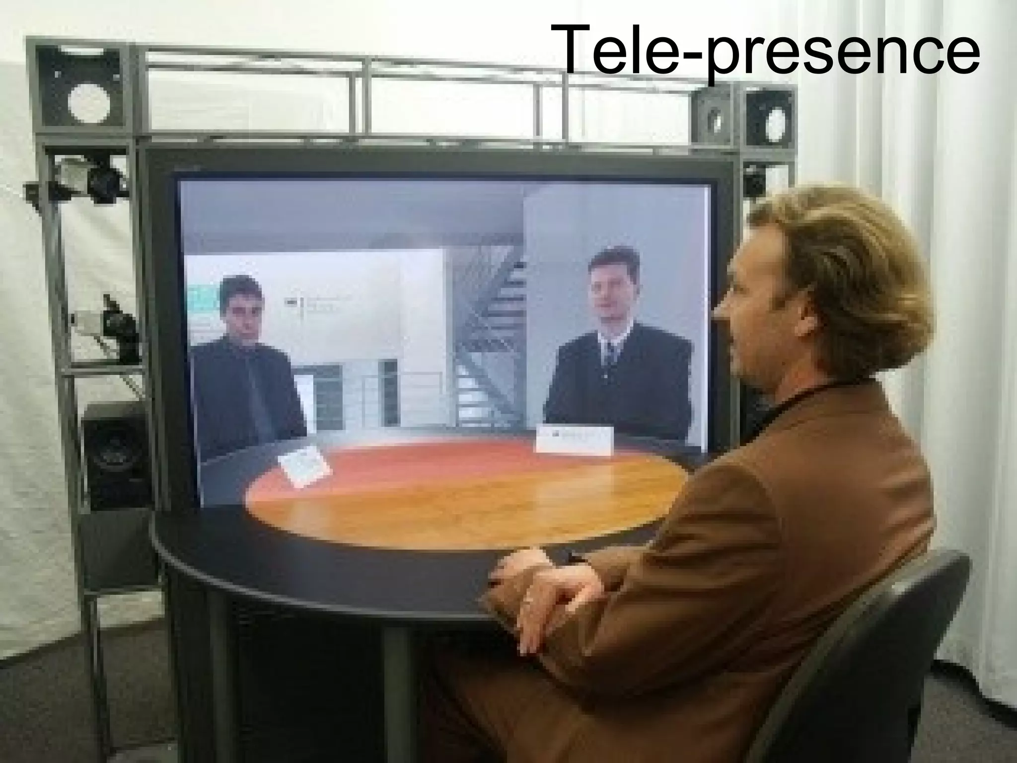 Tele-presence
 
