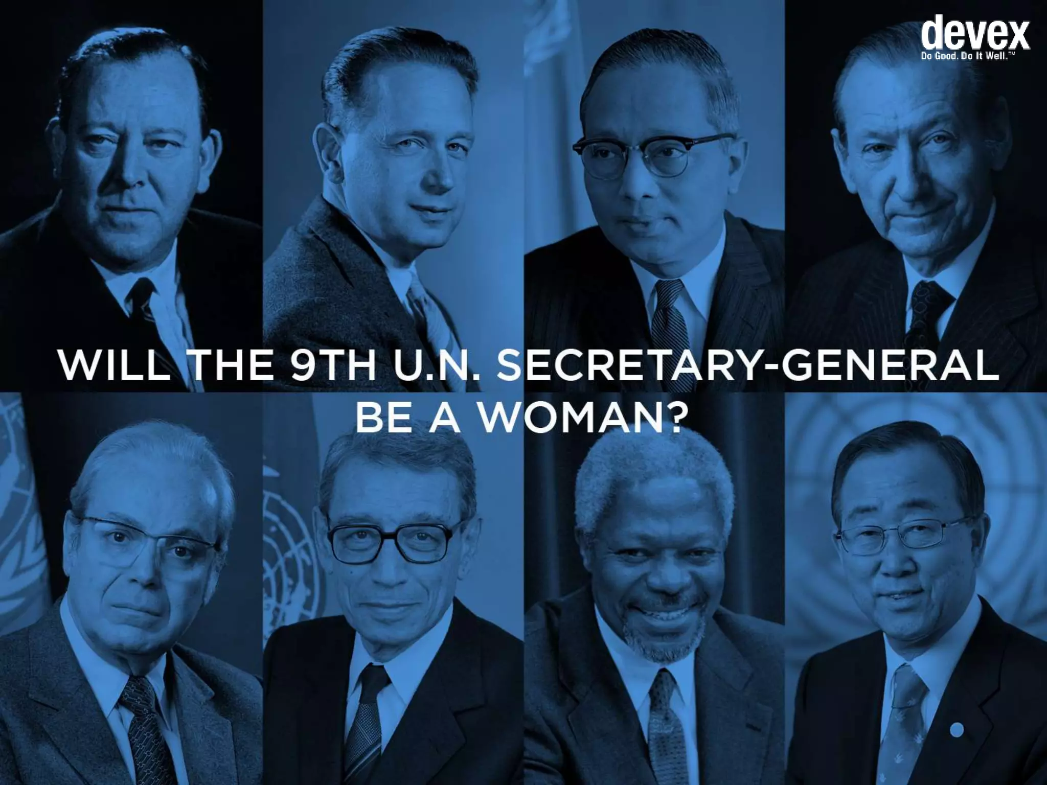 Will the 9th U.N. secretary-general be a woman?