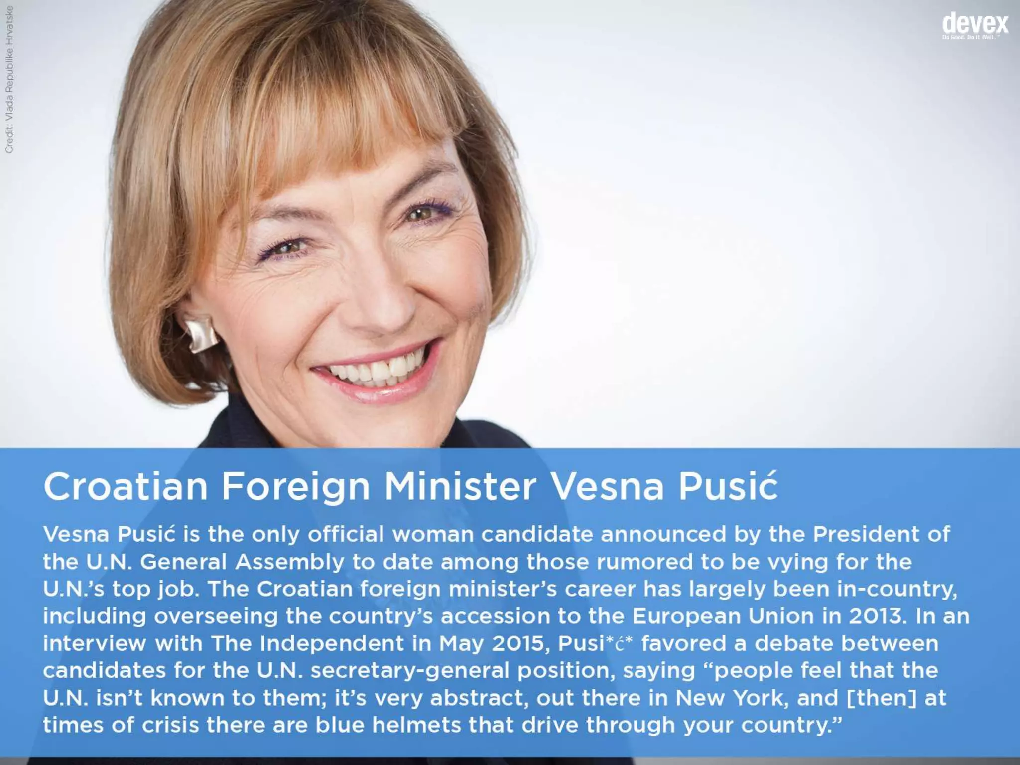 Will the 9th U.N. secretary-general be a woman?