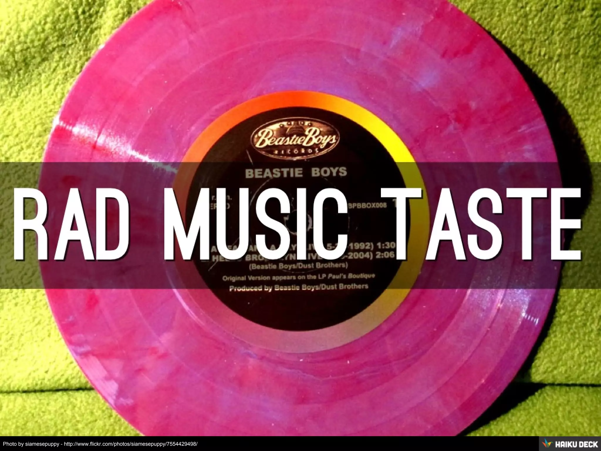 Photo by siamesepuppy - http://www.flickr.com/photos/siamesepuppy/7554429498/