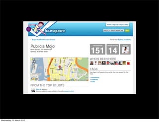 Wednesday, 10 March 2010
 