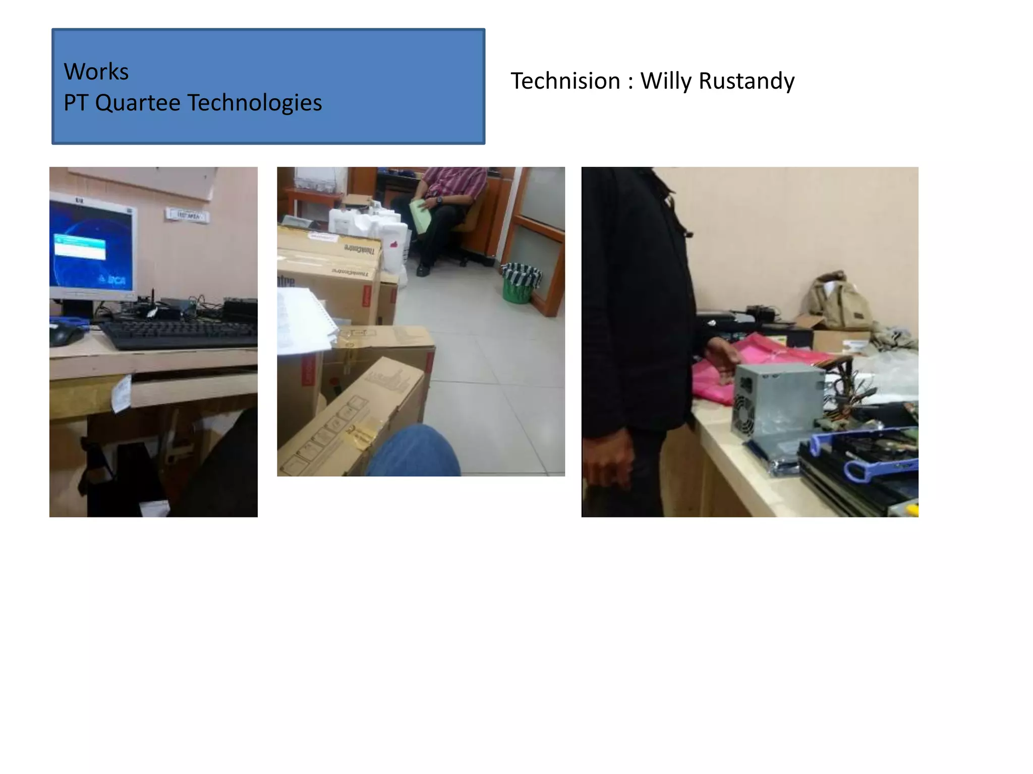 Willy rustandy portofolio | PPTX