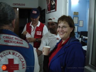 Cancun Q Roo  Noviembre 2008 Lic TUM I Tabi Olga Alonso Peralta  CRUZ ROJA MEXICANA  
